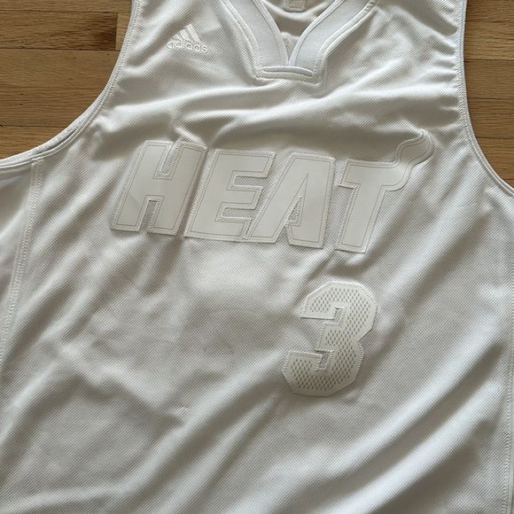 Adidas Miami Heat White Jersey - Picture 2 of 9